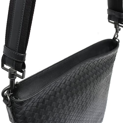 ボッテガヴェネタ BOTTEGA VENETA ショルダーバッグ イントレチャート 【INTRECCIATO】 ブラック 276356 V465C 1000 メンズ