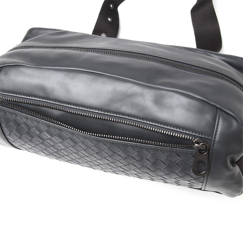 ボッテガヴェネタ ボディバッグ/ウエストバッグ/LEGGERO /アルドアーズ グレー系361013 vq121 2186 メンズ 