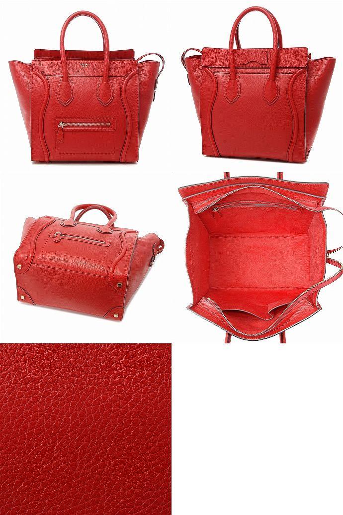 セリーヌ  MINI LUGGAGEトートバッグ ラゲージ ハンドバッグ 16521 3LUG 25CO