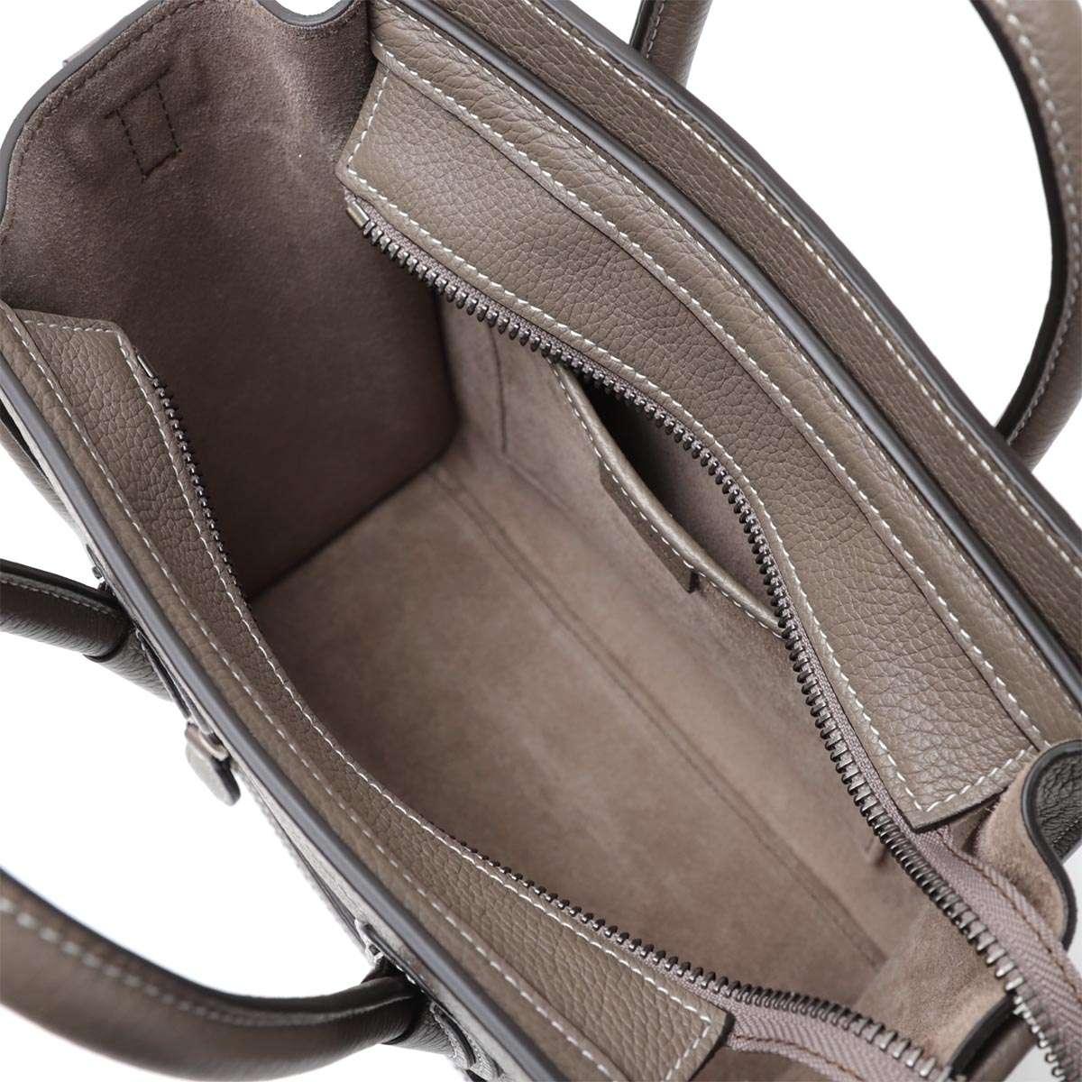 CELINE  セリーヌ ハンドバッグ 2WAYLUGGAGE Nano ラゲージ ナノ レディース 18924-3dru-09so