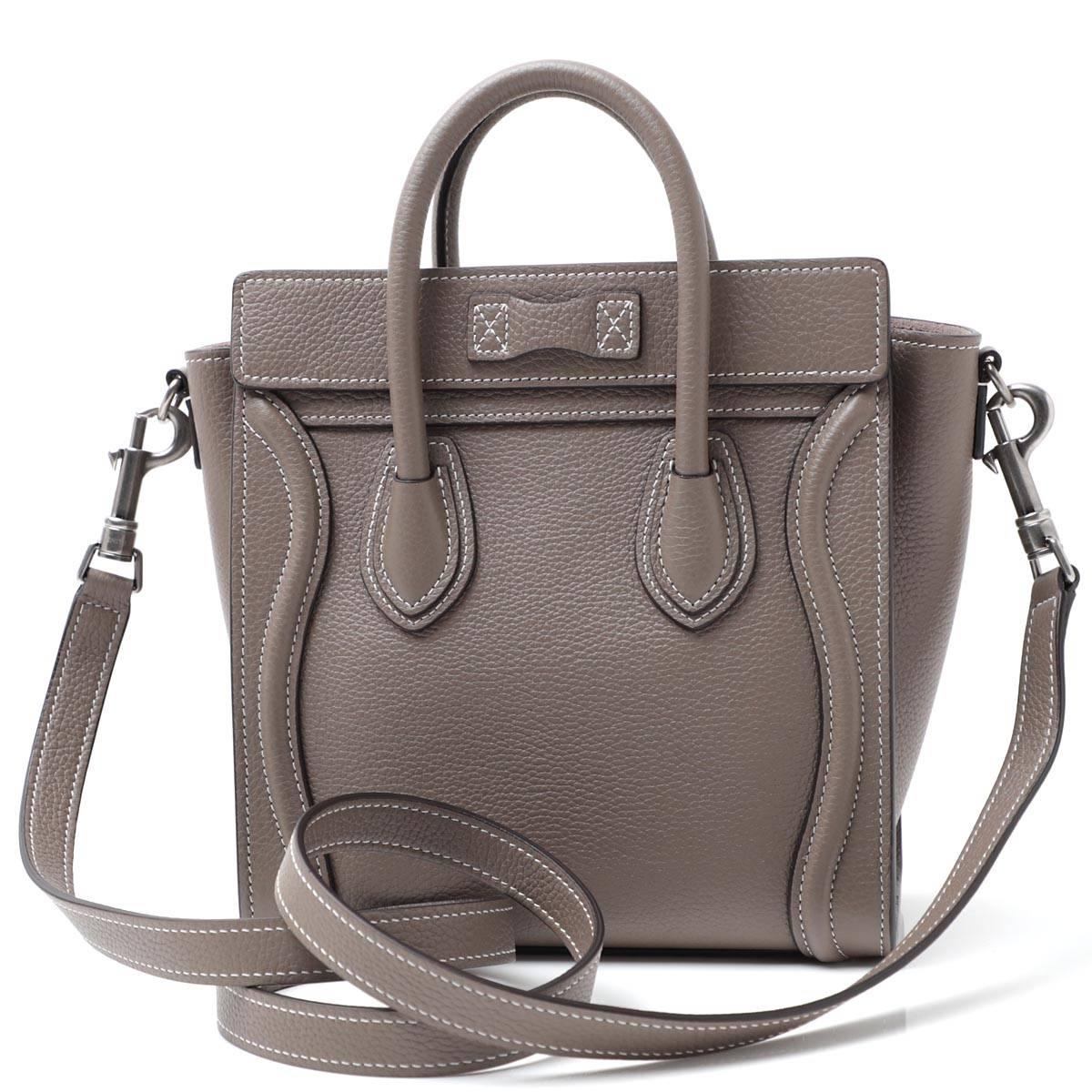 CELINE  セリーヌ ハンドバッグ 2WAYLUGGAGE Nano ラゲージ ナノ レディース 18924-3dru-09so
