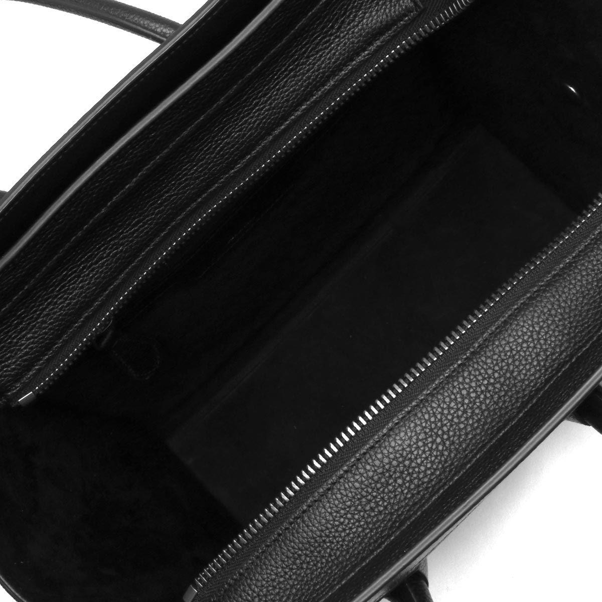セリーヌバッグ  CELINE ハンドバッグ ラゲージLUGGAGE マイクロMICRO ブラック 18979 3DRU 38NO レディース