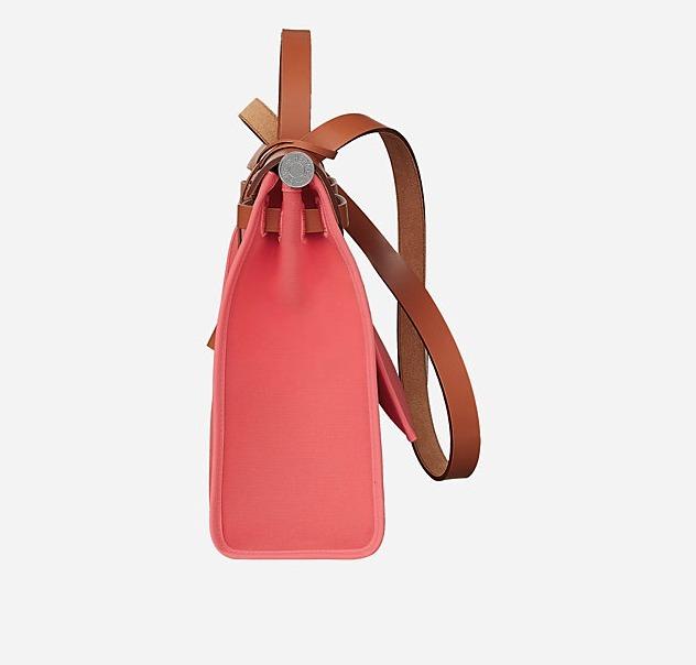 エルメス HERMES Herbag Zip エールバッグ・ジップ31/ローズアザレ he-ba-8111