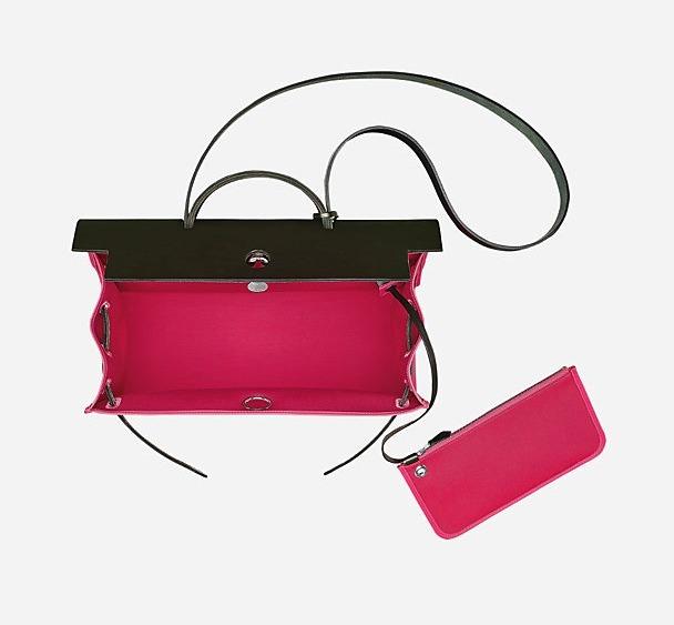 HERMES Herbag Zip/エールバッグ39/ローズエクストリーム he-ba-8125