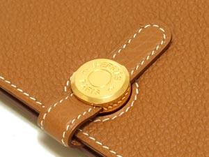 エルメスドゴンロング ゴールド×ゴールド金具he-ac-1390