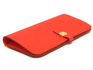 エルメスドゴンロング カプシーヌ×ゴールド金具he-ac-1463