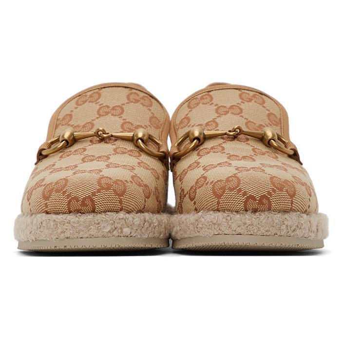 グッチシューズ GUCCI GGキャンバス ローファー/スリッポン 599446