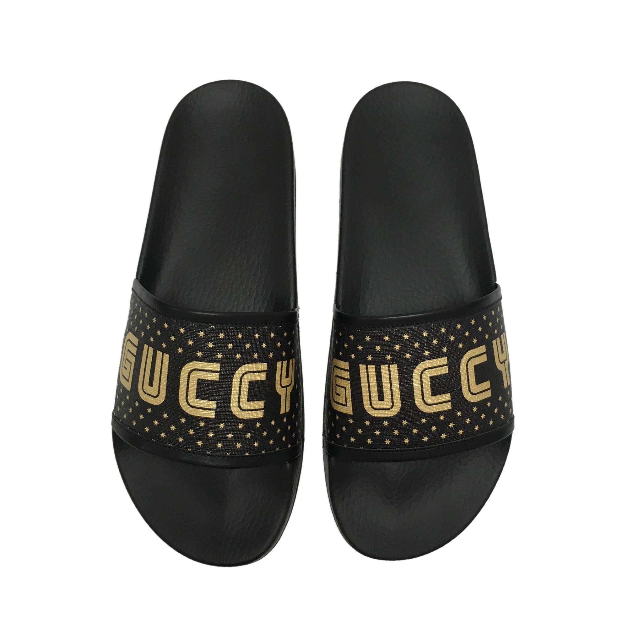 グッチ GUCCI 519982-9QR10-1085 シャワー サンダル ブラック