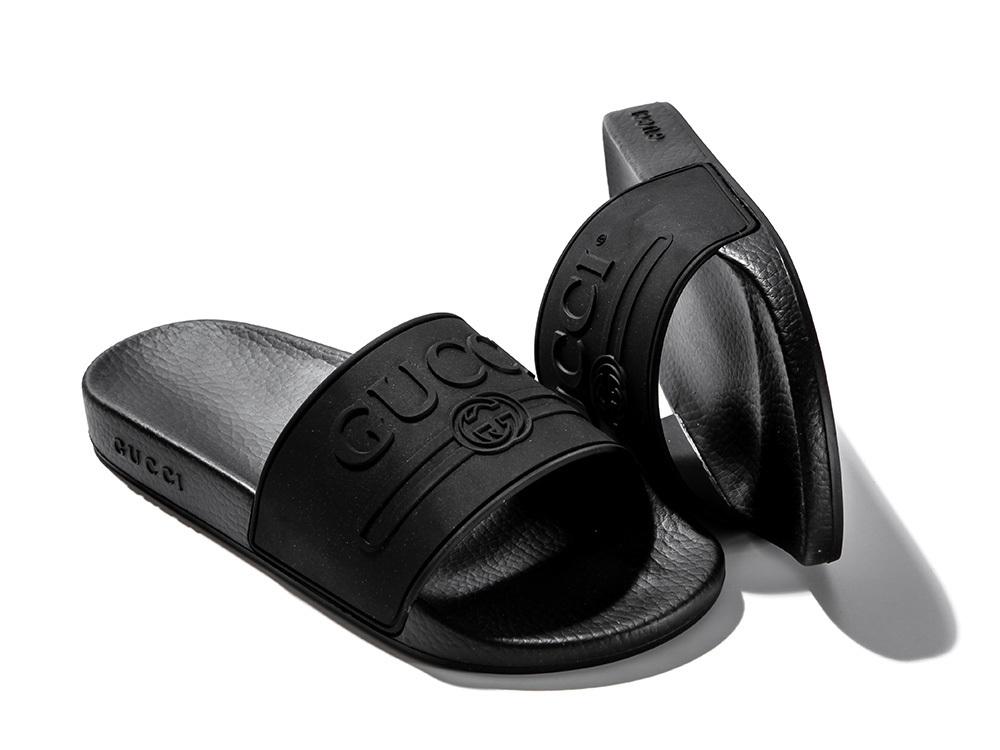 グッチシューズ GUCCI ロゴ ラバーサンダル 522884 JC200 1200