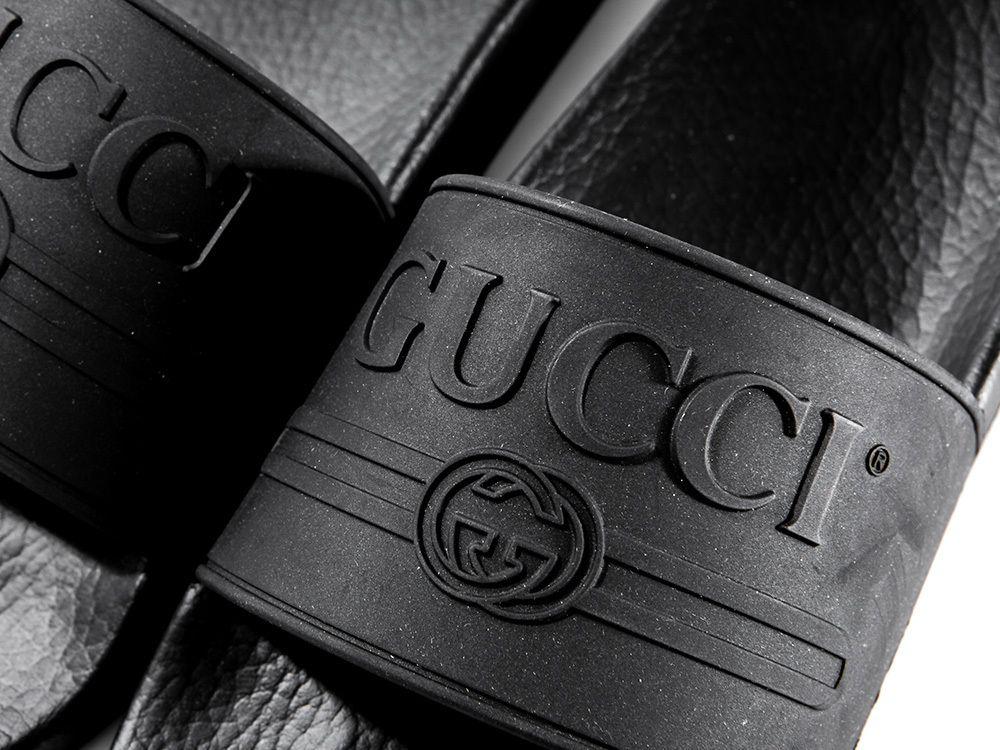 グッチシューズ GUCCI ロゴ ラバーサンダル 522884 JC200 1200