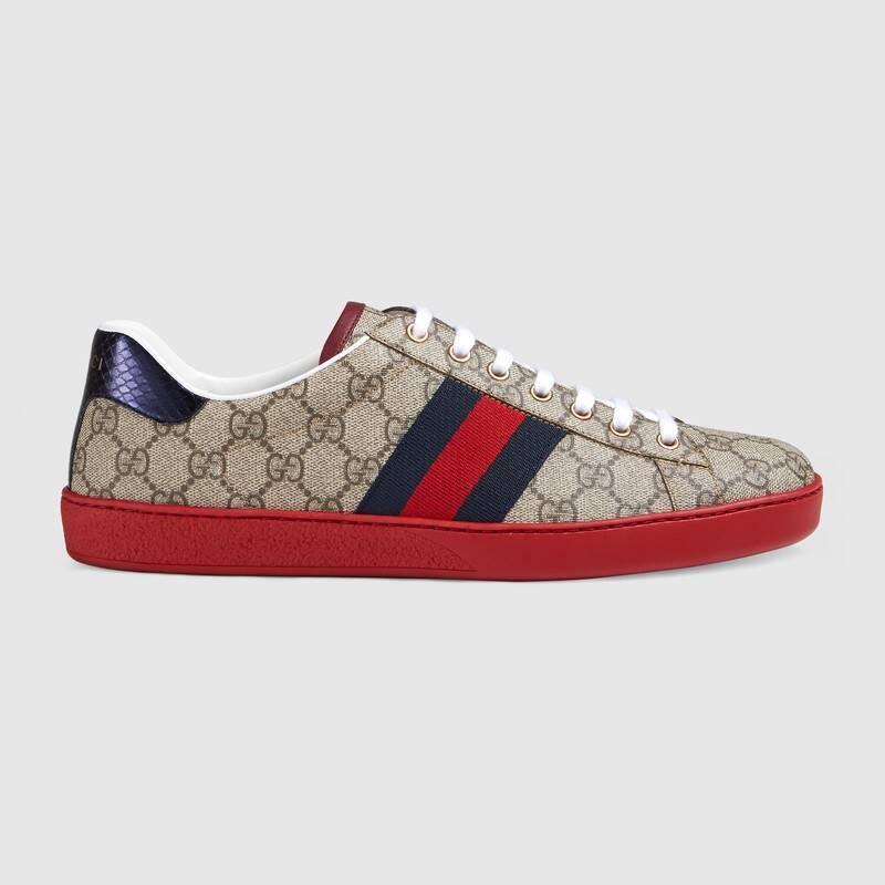 グッチシューズ GUCCI オンライン GGスプリーム キャンバス スニーカー 429445 K2LH0 9767