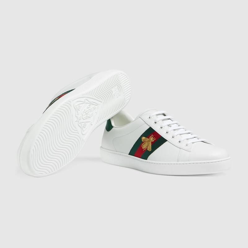 GUCCI エンブロイダリー付き スニーカー ACE BEE SNEAKERS 429446 02JP0 9064