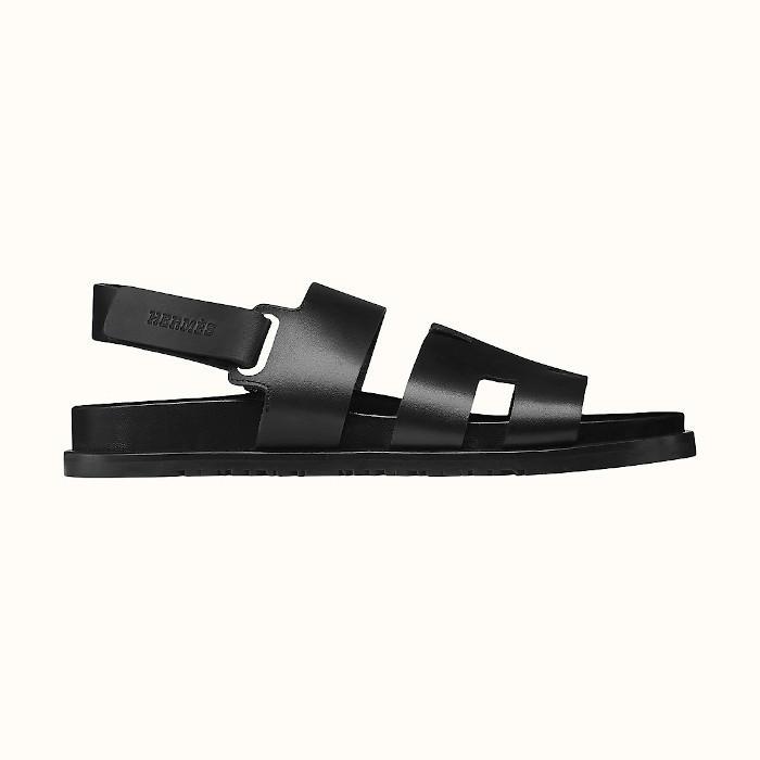 HERMES カーフスキン バックストラップ サンダル TAKARA  H191382ZH02400