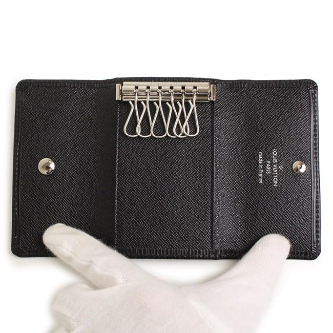 ルイヴィトン LOUIS VUITTON キーケース VUITTON ヴィトン エピ ミュルティクレ 6連キーケース メンズ レディース M63812 ブラック(黒)