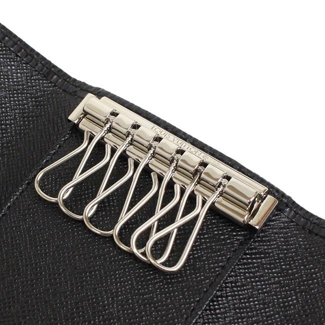 ルイヴィトン LOUIS VUITTON キーケース VUITTON ヴィトン エピ ミュルティクレ 6連キーケース メンズ レディース M63812 ブラック(黒)