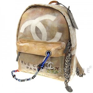 シャネル リュック グラフィティ キャンバス ココマーク Graffiti Newspaper A92352 CHANEL バックッパック
