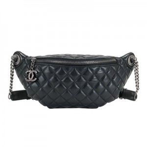 CHANEL シャネル ラムスキン ウエストバッグ ボディバッグ A94102 Y04638 94305
