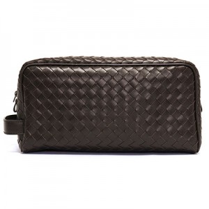 ボッテガヴェネタバッグ BOTTEGA VENETA セカンドバッグ メンズ レザー ダークブラウン 244706 V4651 2040 EBANO