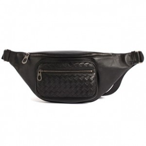 ボッテガヴェネタBOTTEGA VENETA バッグ メンズ イントレチャートウエストバッグ ブラック 222310-V4644-1000