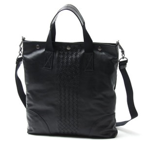 ボッテガヴェネタBOTTEGA VENETA レザートートバッグ（2WAY仕様） ネロ 273312 vn031 1000 メンズ