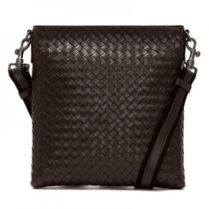 ボッテガヴェネタ BOTTEGA VENETA ショルダーバッグ イントレチャート 【INTRECCIATO】 ダークブラウン 276357 V465C 2078 メンズ