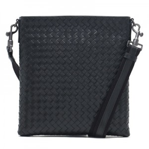 ボッテガヴェネタバッグ BOTTEGA VENETA ショルダーバッグ イントレチャート 【INTRECCIATO】 ブラック 276357 V465C 1000 メンズ