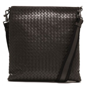 ボッテガヴェネタ BOTTEGA VENETA ショルダーバッグ イントレチャート 【INTRECCIATO】 ダークブラウン 276356 V465C 2078 メンズ