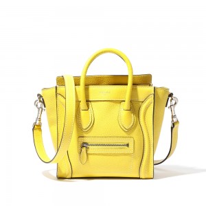 CELINE  セリーヌ ハンドバッグ ラゲージ ナノショッパー レザー 本革 168243