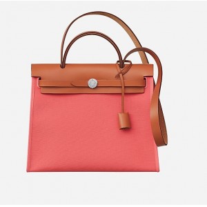エルメス HERMES Herbag Zip エールバッグ・ジップ31/ローズアザレ he-ba-8111