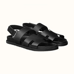 HERMES カーフスキン バックストラップ サンダル TAKARA  H191382ZH02400