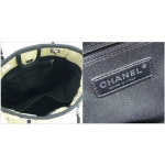 シャネルCHANEL A66939 Y07492 BEIGE トートバッグ  チェーン ショルダーバッグ ドーヴィル コットンキャンバス ココマーク ベージュ