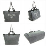 シャネル CHANEL チェーンA66941 GREY トートバッグ  ショルダーバッグ