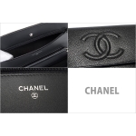シャネル CHANELバッグ レディース チェーンウォレット 財布 ショルダーバッグ チェーンバッグ ブラック A48654 BLACK