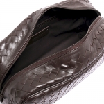 ボッテガヴェネタバッグ BOTTEGA VENETA セカンドバッグ メンズ レザー ダークブラウン 244706 V4651 2040 EBANO