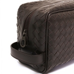ボッテガヴェネタバッグ BOTTEGA VENETA セカンドバッグ メンズ レザー ダークブラウン 244706 V4651 2040 EBANO