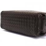 ボッテガヴェネタバッグ BOTTEGA VENETA セカンドバッグ メンズ レザー ダークブラウン 244706 V4651 2040 EBANO
