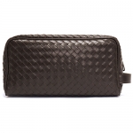 ボッテガヴェネタバッグ BOTTEGA VENETA セカンドバッグ メンズ レザー ダークブラウン 244706 V4651 2040 EBANO
