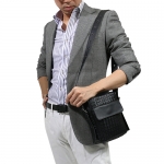 ボッテガヴェネタ BOTTEGA VENETA ショルダーバッグ イントレチャート ブラック 163313 V4651 1000 メンズ レディース