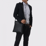 ボッテガヴェネタバッグ BOTTEGA VENETA ショルダーバッグ イントレチャート 【INTRECCIATO】 ブラック 276357 V465C 1000 メンズ