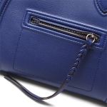  セリーヌCELINEハンドバッグLUGGAGE PHANTOMラゲージファントム LEATHER INDIGO ブルー系16995 3mcc o7in レディース