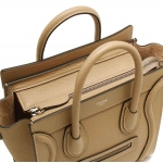 セリーヌ  CELINE ハンドバッグショルダーバッグ ラゲージLUGGAGE ナノNANO デューンベージュ 284000 3DRU 03UN レディース