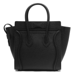 セリーヌバッグ  CELINE ハンドバッグ ラゲージLUGGAGE マイクロMICRO ブラック 18979 3DRU 38NO レディース