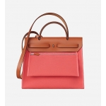 エルメス HERMES Herbag Zip エールバッグ・ジップ31/ローズアザレ he-ba-8111