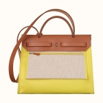 HERMES Herbag Zip 31 Lime エールバッグ ジップ 31 ライム he-ba-8126