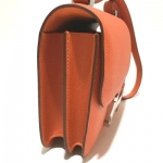 HERMES エルメス H金具 コンスタンス ミニ 3 ショルダーバッグ エプソン フー(feu) シルバー金具 レディース he-ba-4788