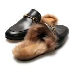グッチ GUCCI_メンズ プリンスタウン レザースリッパ 397647 DKHH0 1063
