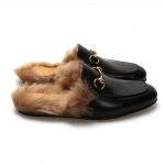 グッチ GUCCI_メンズ プリンスタウン レザースリッパ 397647 DKHH0 1063