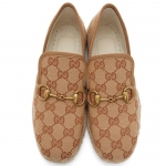 グッチシューズ GUCCI GGキャンバス ローファー/スリッポン 599446