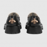 グッチ GUCCI レザー ラグソール 〔ホースビット〕ローファー 576334DS8001000