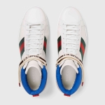 グッチ GUCCI stripe Ace エース ハイトップスニーカー ウェブ ナイロン 523472 0FIW0 9092​